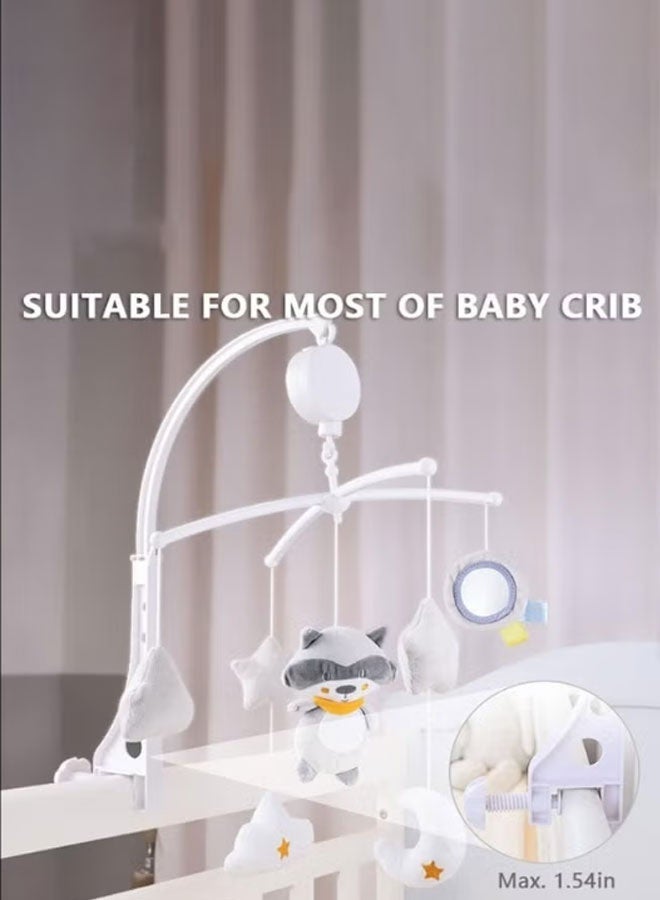 Musical Rotating Crib Mobile, Safe ABS Material, No Batteries Required, Soothing Bed Decoration For Baby - Image 5